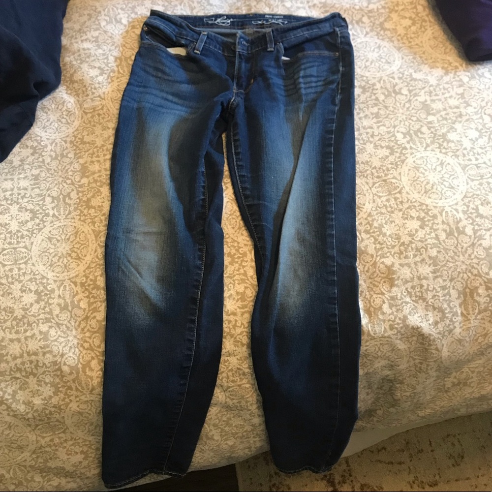 Levi’s skinny jeans!